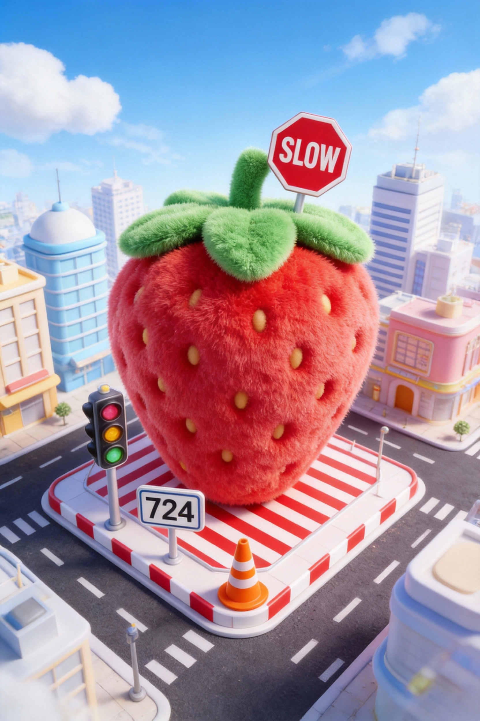 3D电商运营视觉活动海报｜3D 潮玩场景视觉设计KV｜高质感