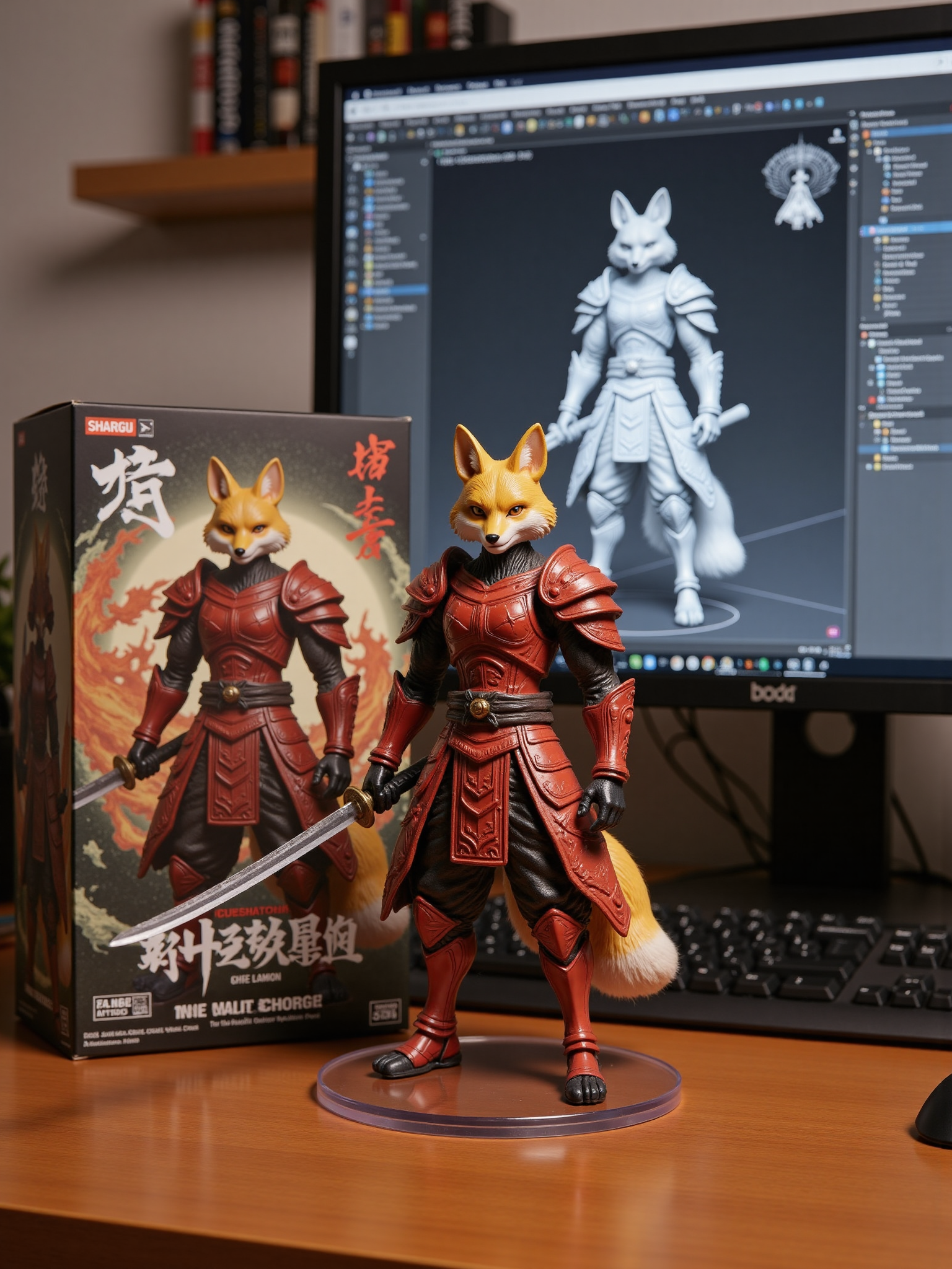 3D玩偶手办桌面摆设