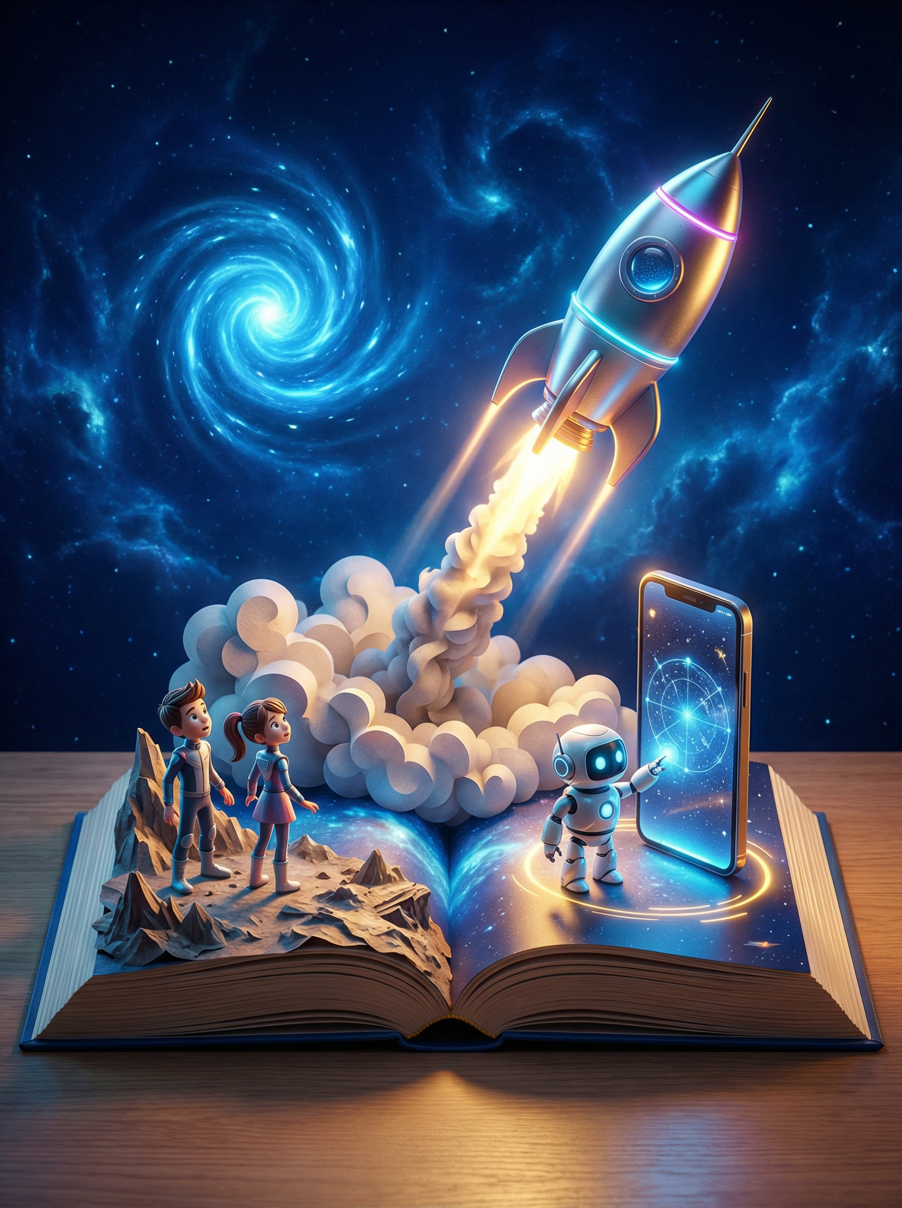 科幻魔法书中的宇宙冒险