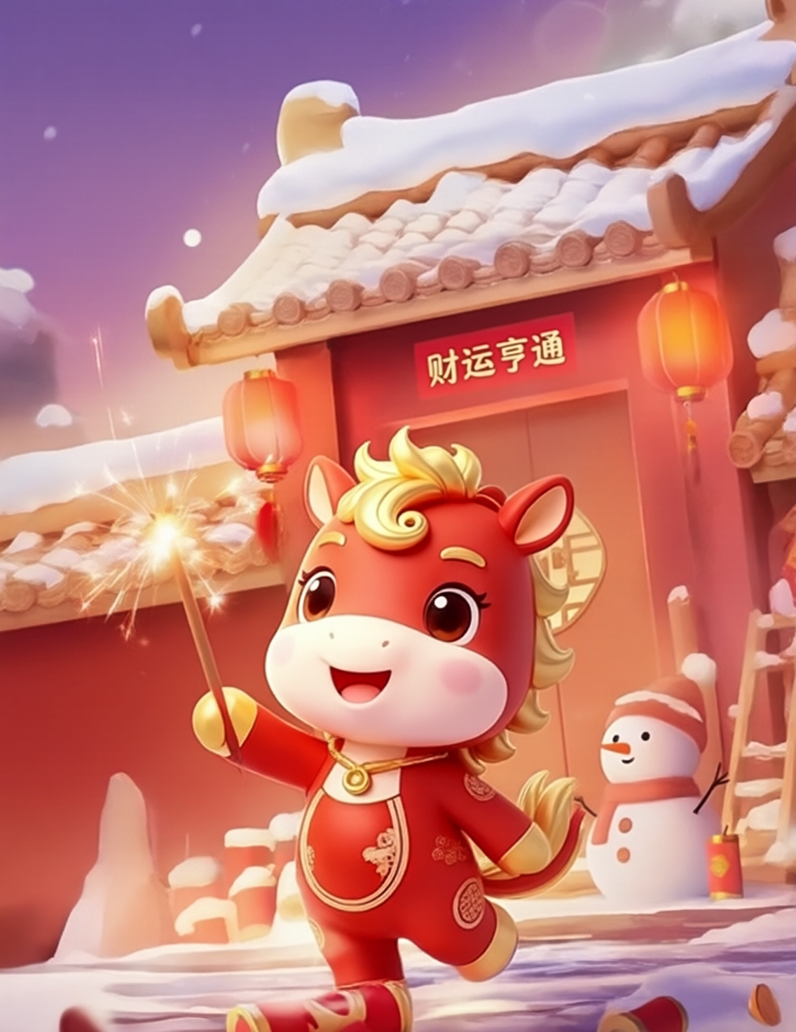 马年新年IP&ldquo;小马&rdquo;