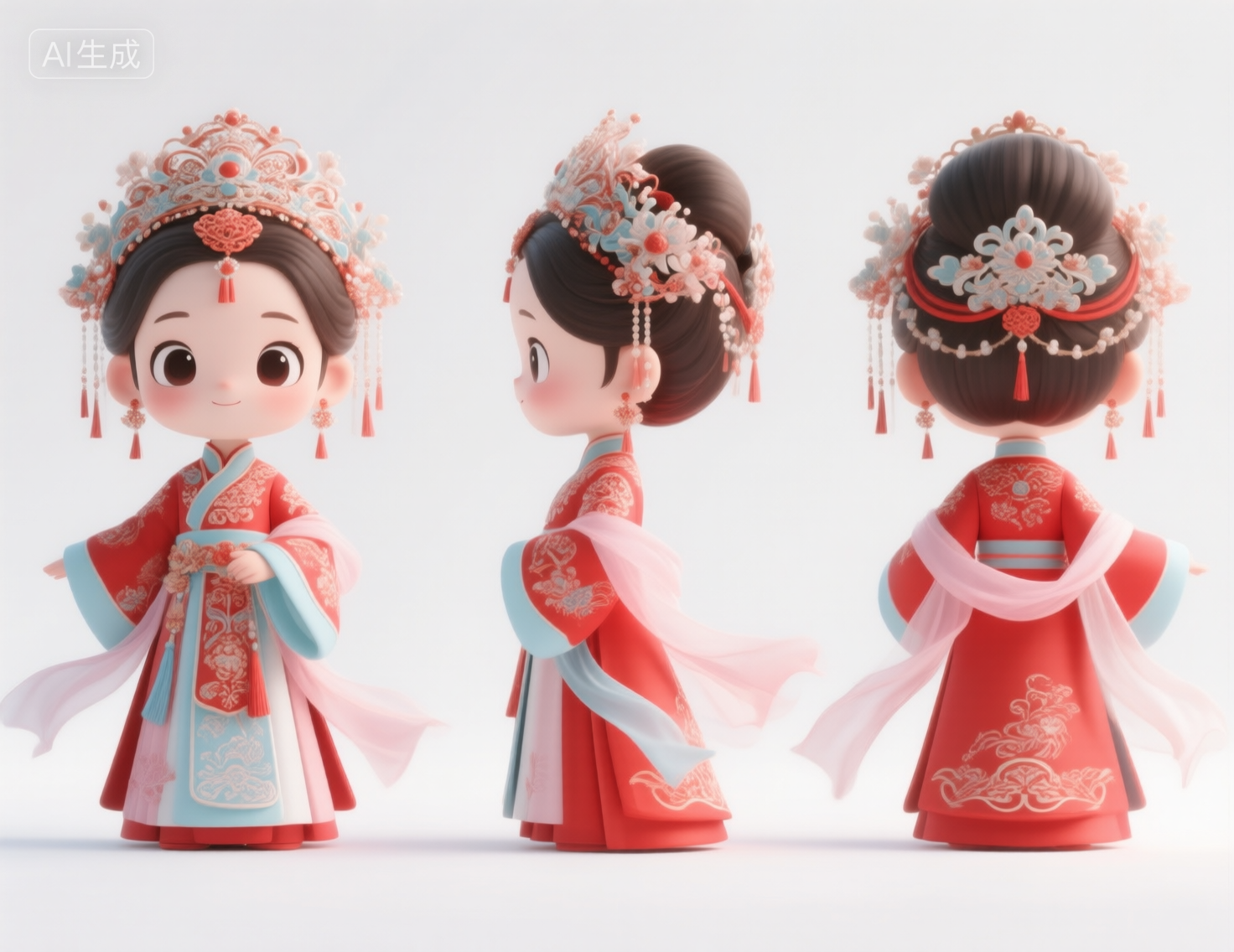 IP人物三视图设计