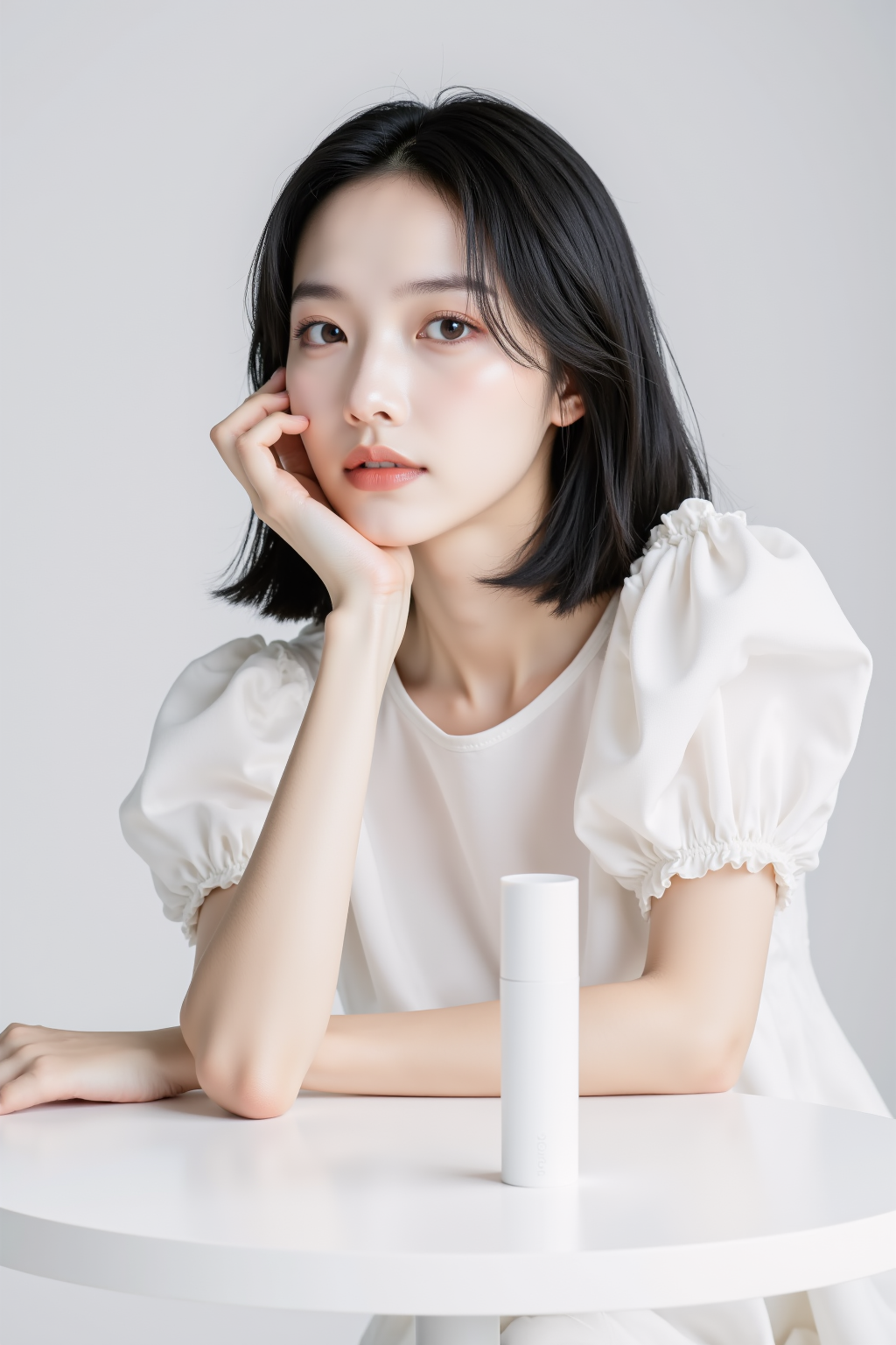 护肤品模特