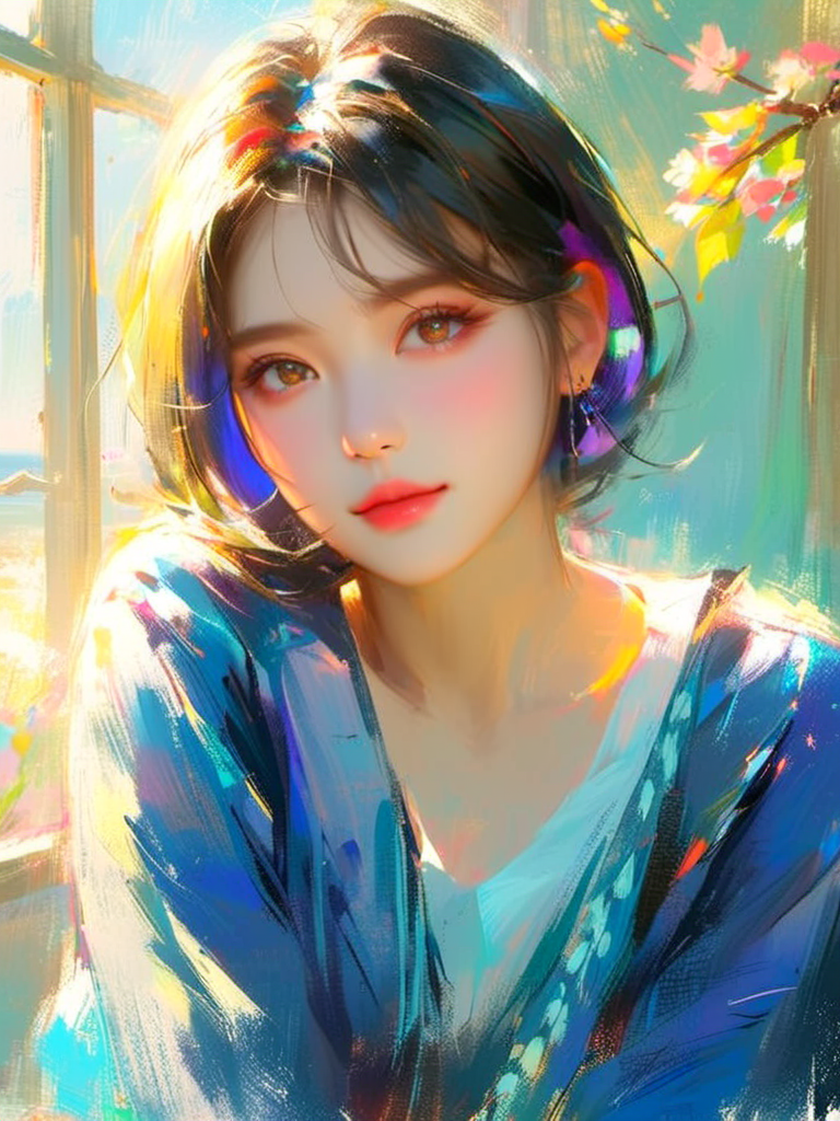 照片转油画