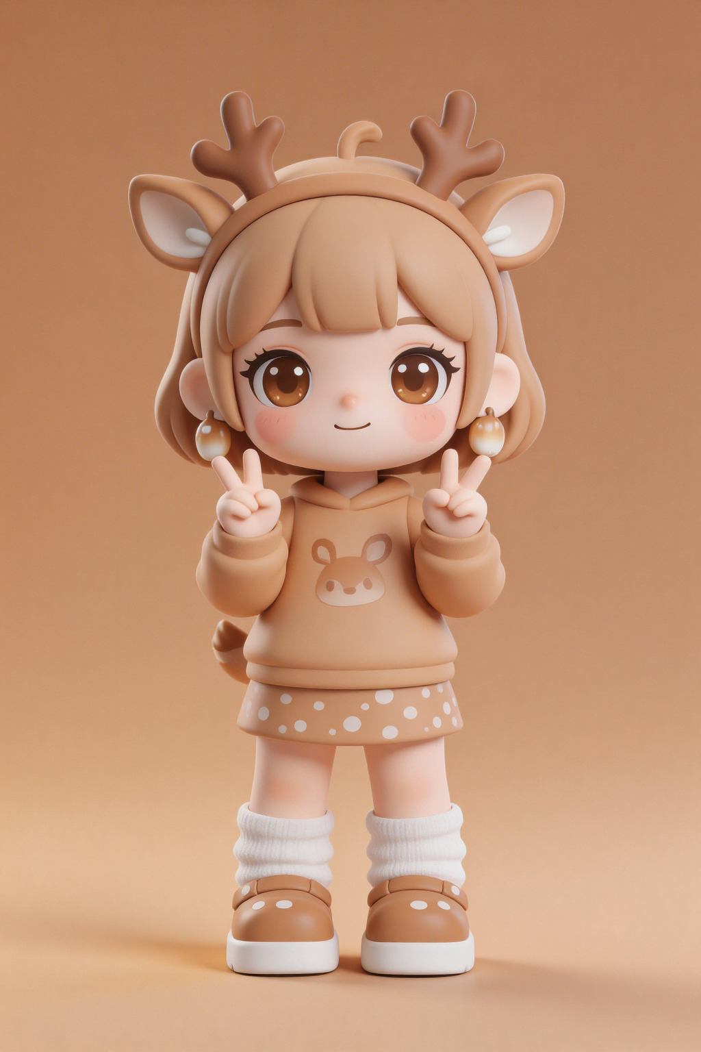 3D cartoon-style collectible toy box IP figurine
