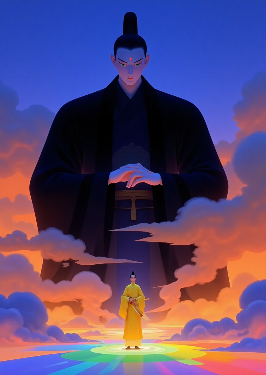 东方奇谭 玄幻东方 中式 古风 新中式 插画 抖音 小红书 