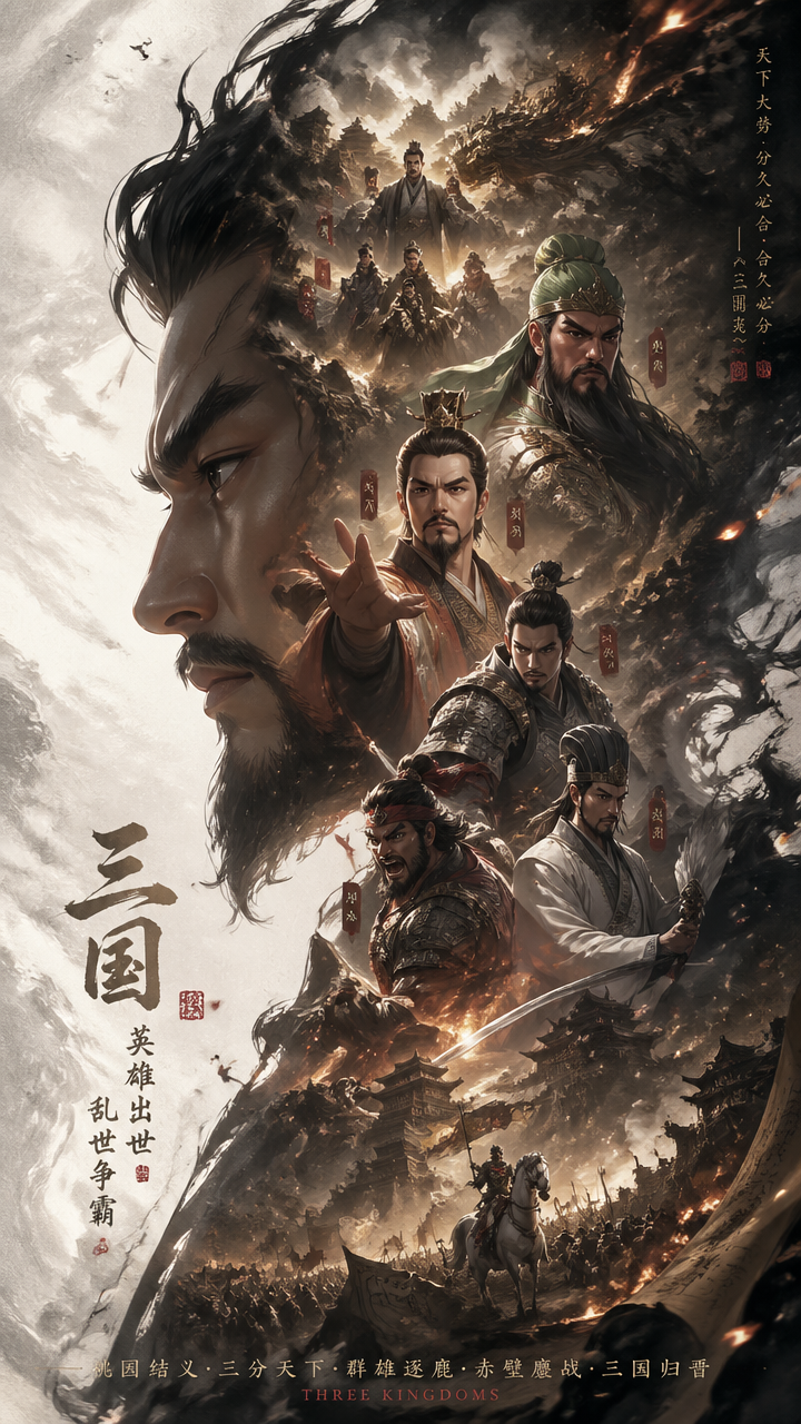 三国群英史诗人物海报