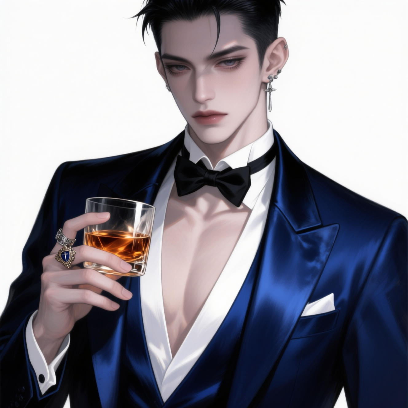 雅痞男头