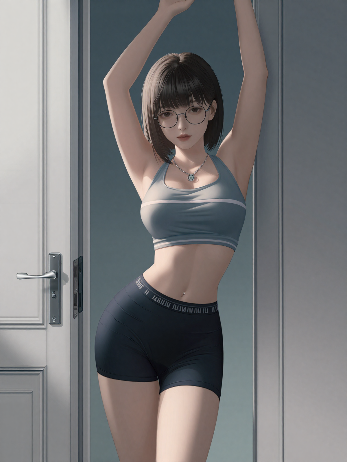 半写实风格动漫插画角色设计