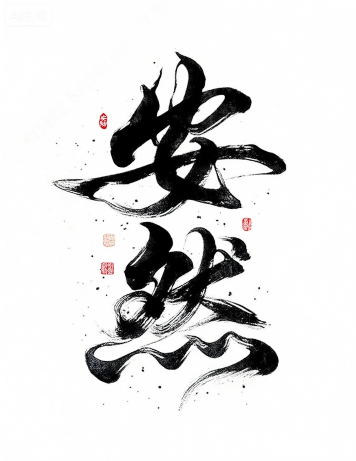 书法字体、毛笔字体设计、手写字体